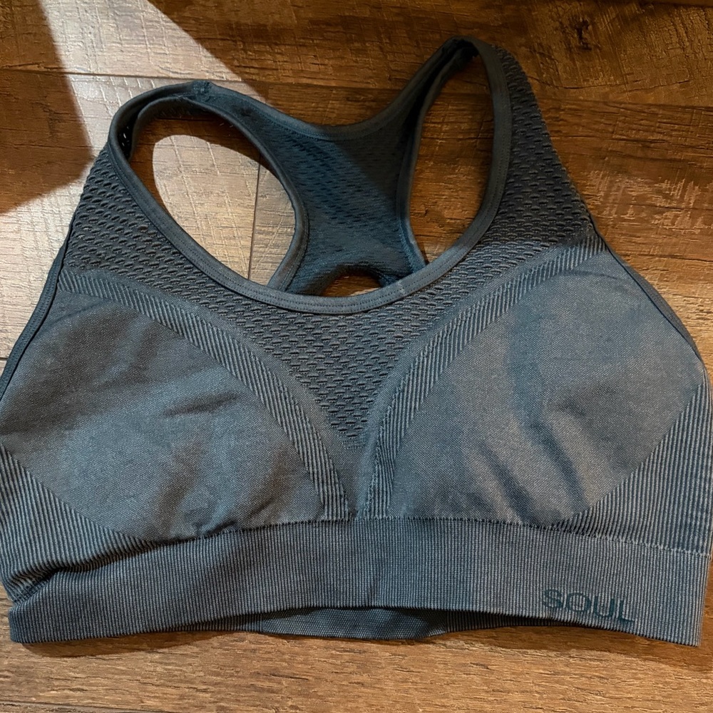 SoulCycle Teal Sports Bra